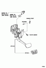 BRAKE PEDAL & BRACKET 1